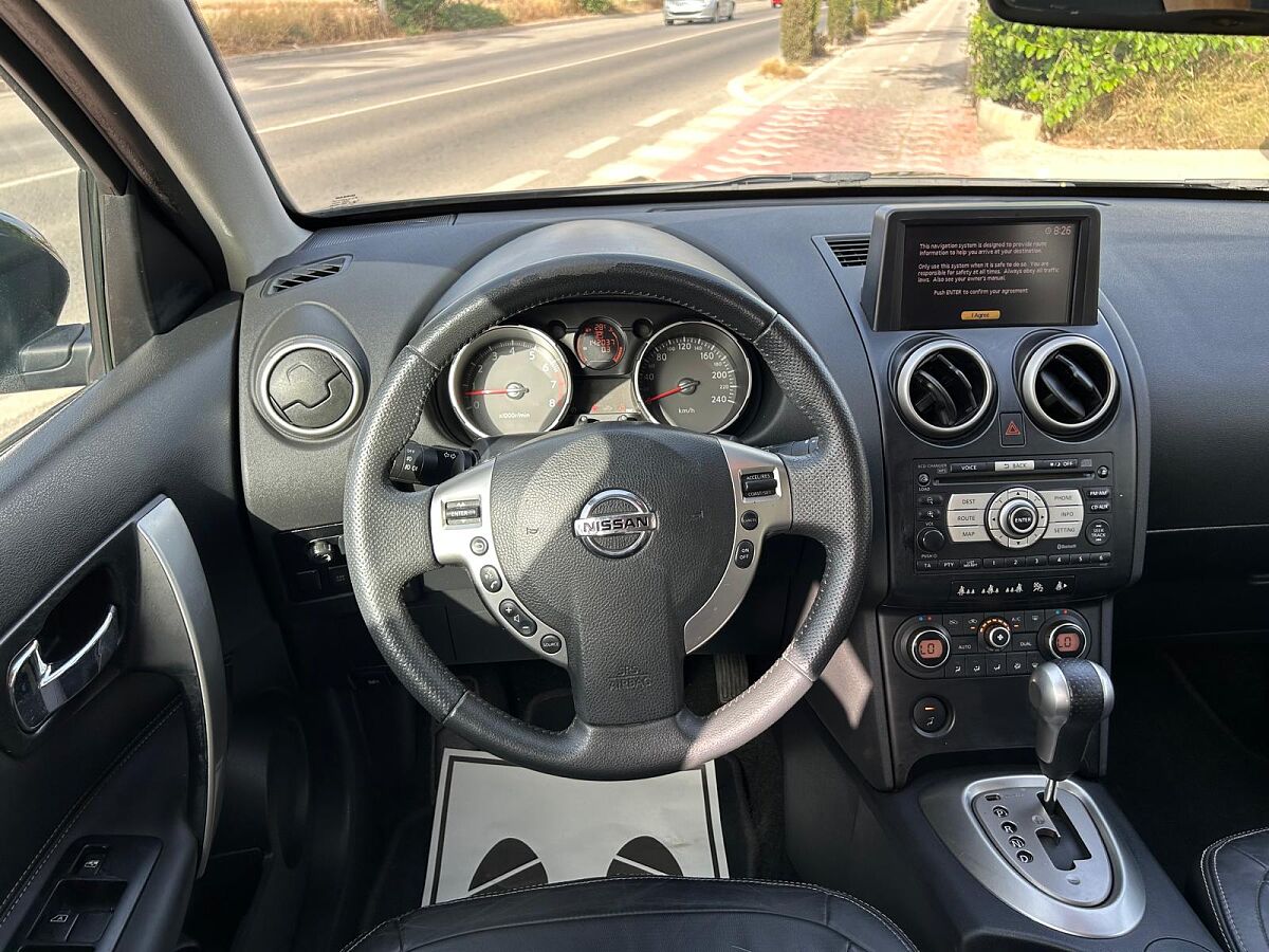 NISSAN QASHQAI TEKNA AUTO 2.0 SPANISH RHD IN SPAIN ONLY 88000 MILES 2009
